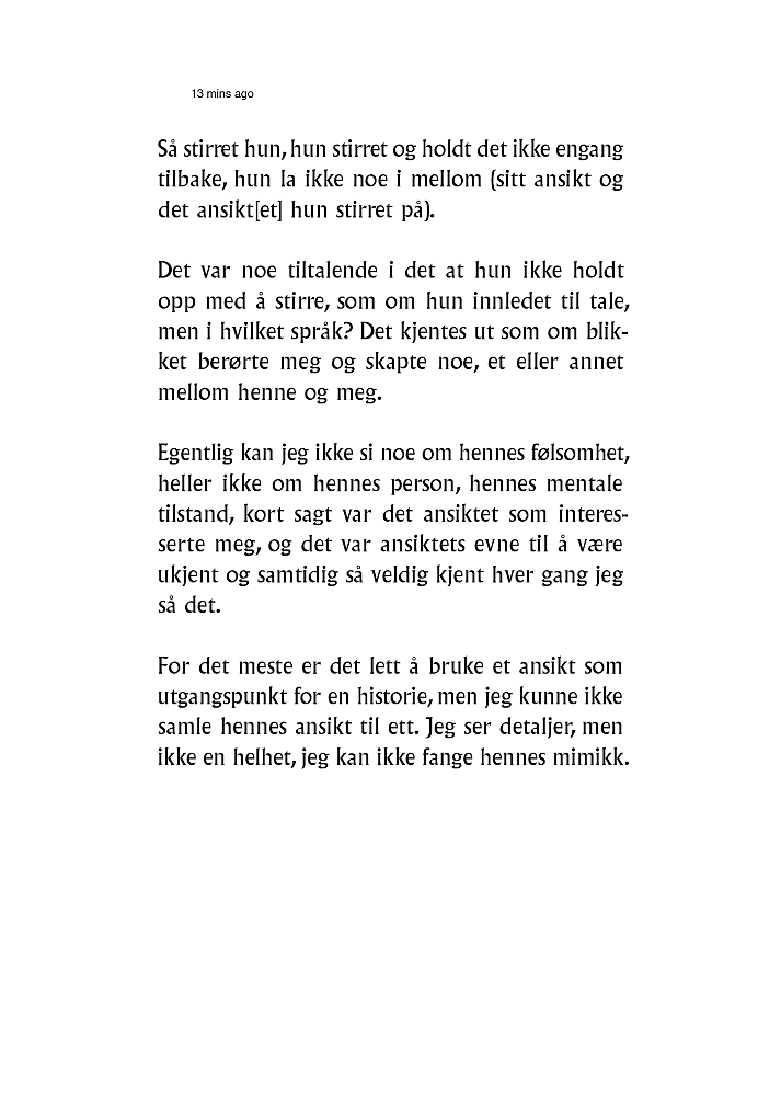 " Bak …" av Henrik Fjeldberg og Runa Borch Skolseg (tekst)